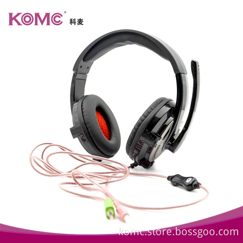 computer headset with mic wholesale headphones for ears 3.5mm Noise Cancelling headphone
